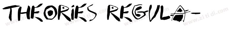 Theories Regula字体转换